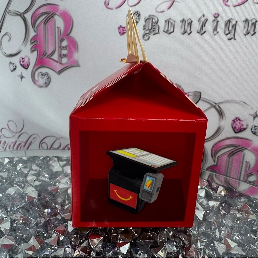 Mini McDonald’s cash register till Red McDonald's Cash Register Ornament